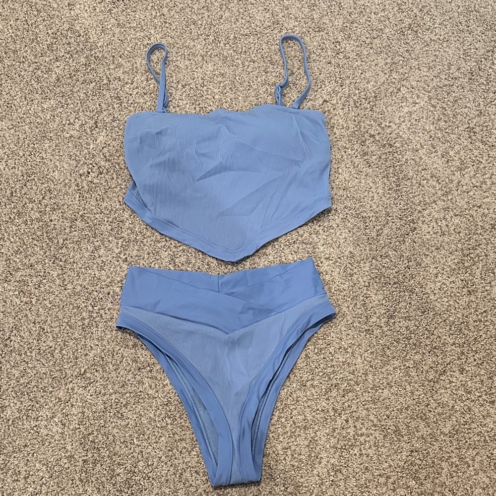 Aerie Light Blue Swim Bikini